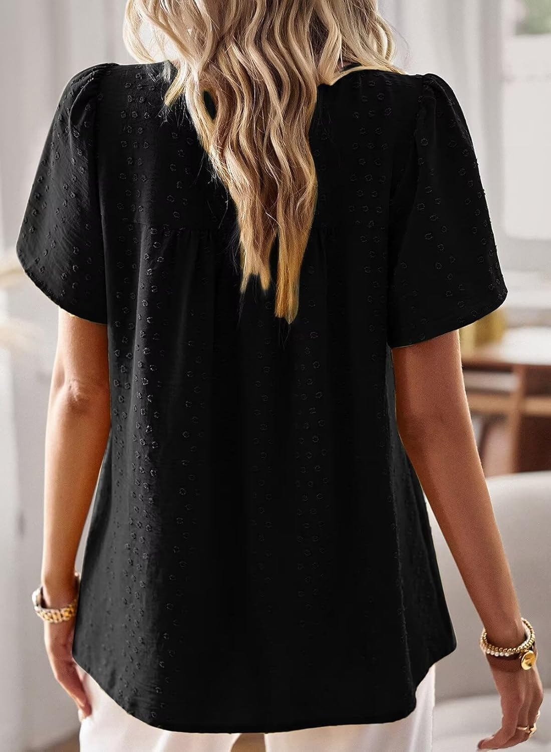 Detalle de Falechay Boho Crochet Lace Blouse for Women