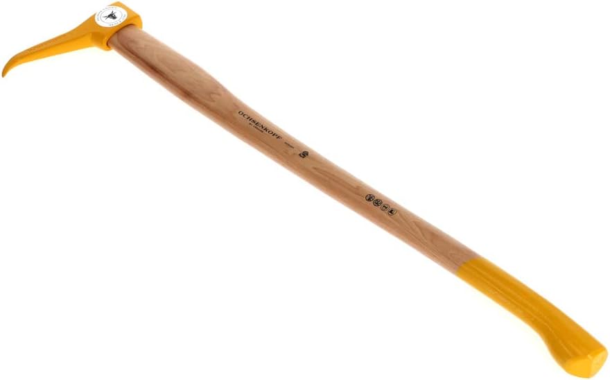 Detalle de Ochsenkopf ręczna sappie do drewna, trzonek hikorowy 80 cm, żółta