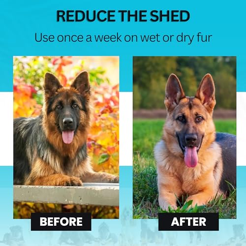Thumbnail 2 de Candure Dematting Comb for Dog and Cat – 2-in-1 Deshedding Tool (Blue)