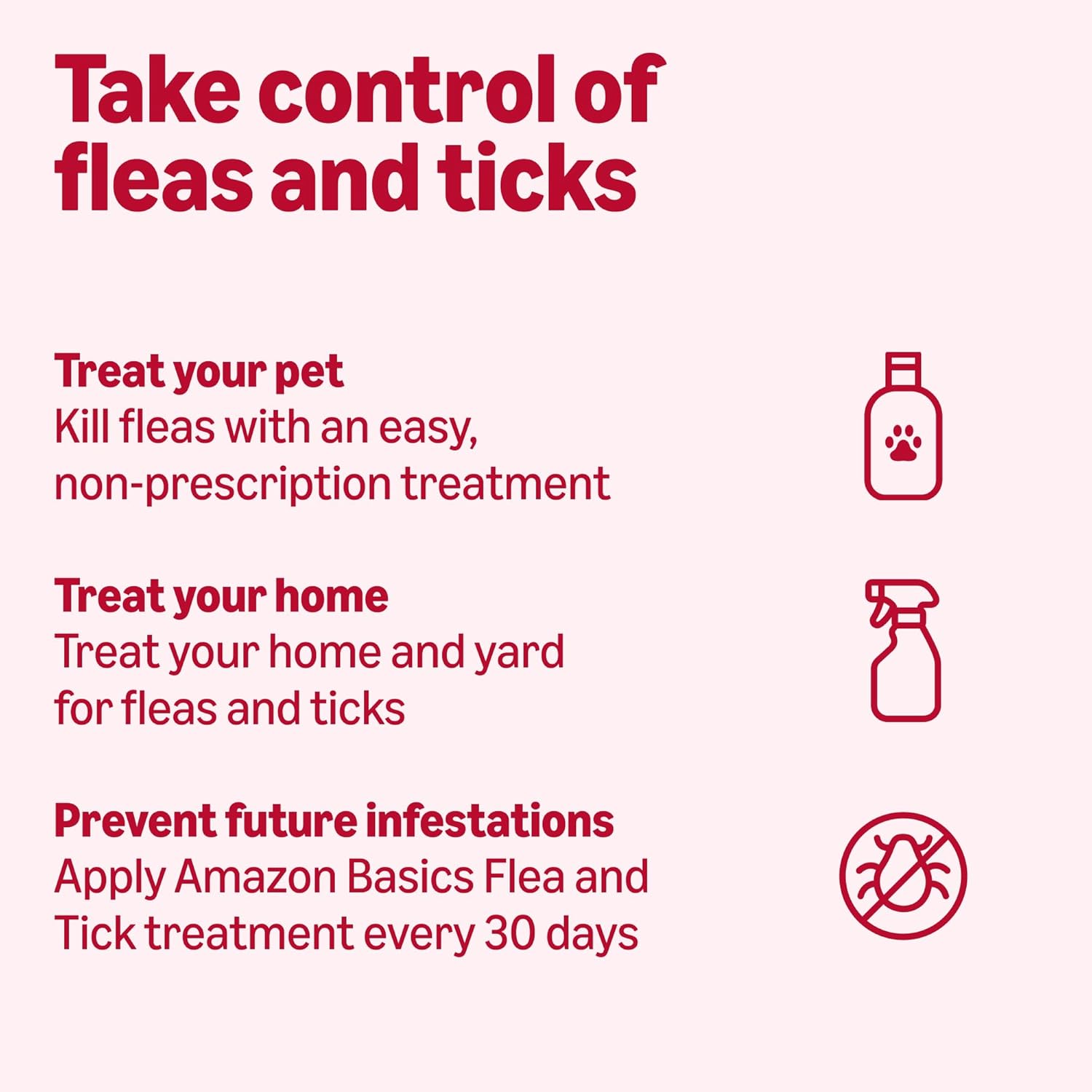 Thumbnail 6 de Amazon Basics Flea and Tick Treatment X-Large 3-count