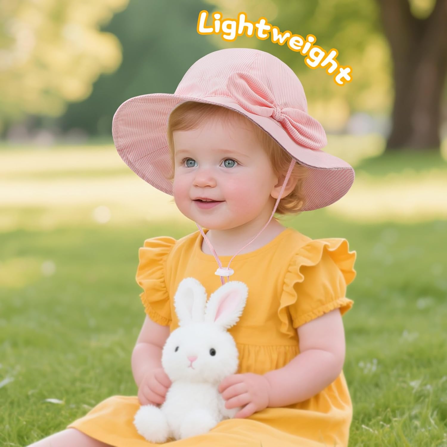 Thumbnail 3 de DRESHOW Baby Sun Hat Toddler Sun Protection Animal Cap with UPF 50+