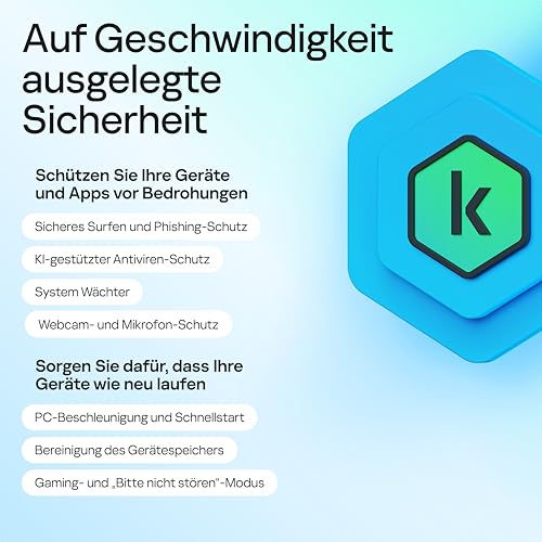 Detalle de Kaspersky Standard Anti-Virus 2026 – 5 Geräte, 2 Jahre: Umfassender Schutz für PC, Mac und Mobile
