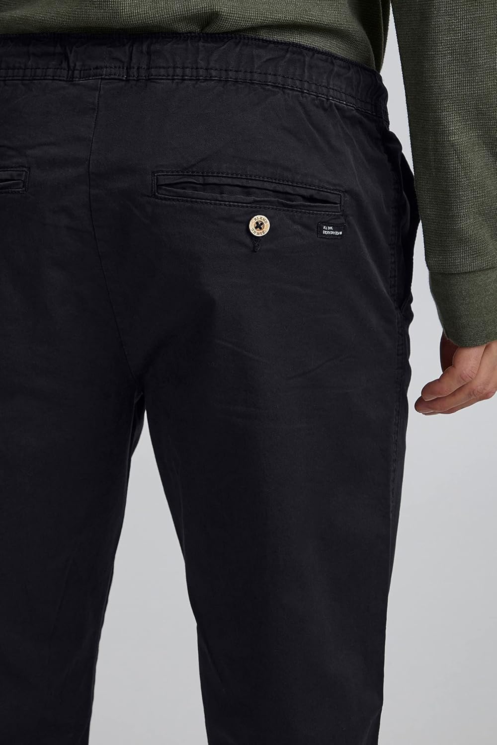 Detalle 2 de Blend BHBHNIMBU Herren Chino Hose im Jogger-Look – Regular Fit mit Stretch