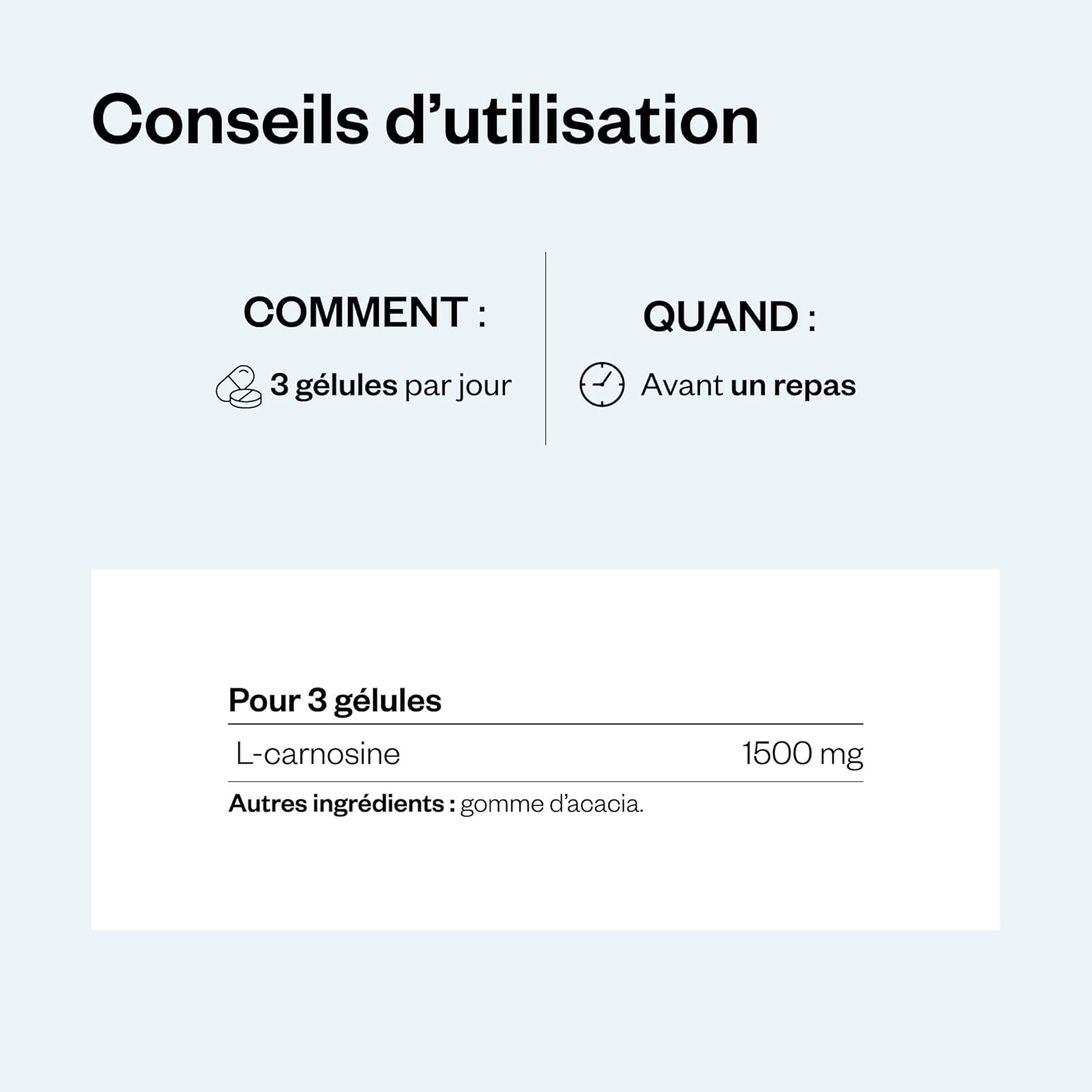 Thumbnail 6 de Carnosine (L-Carnosine) de Supersmart – Vegan, Sans Gluten, Anti-oxydant et Soutien Cognitif