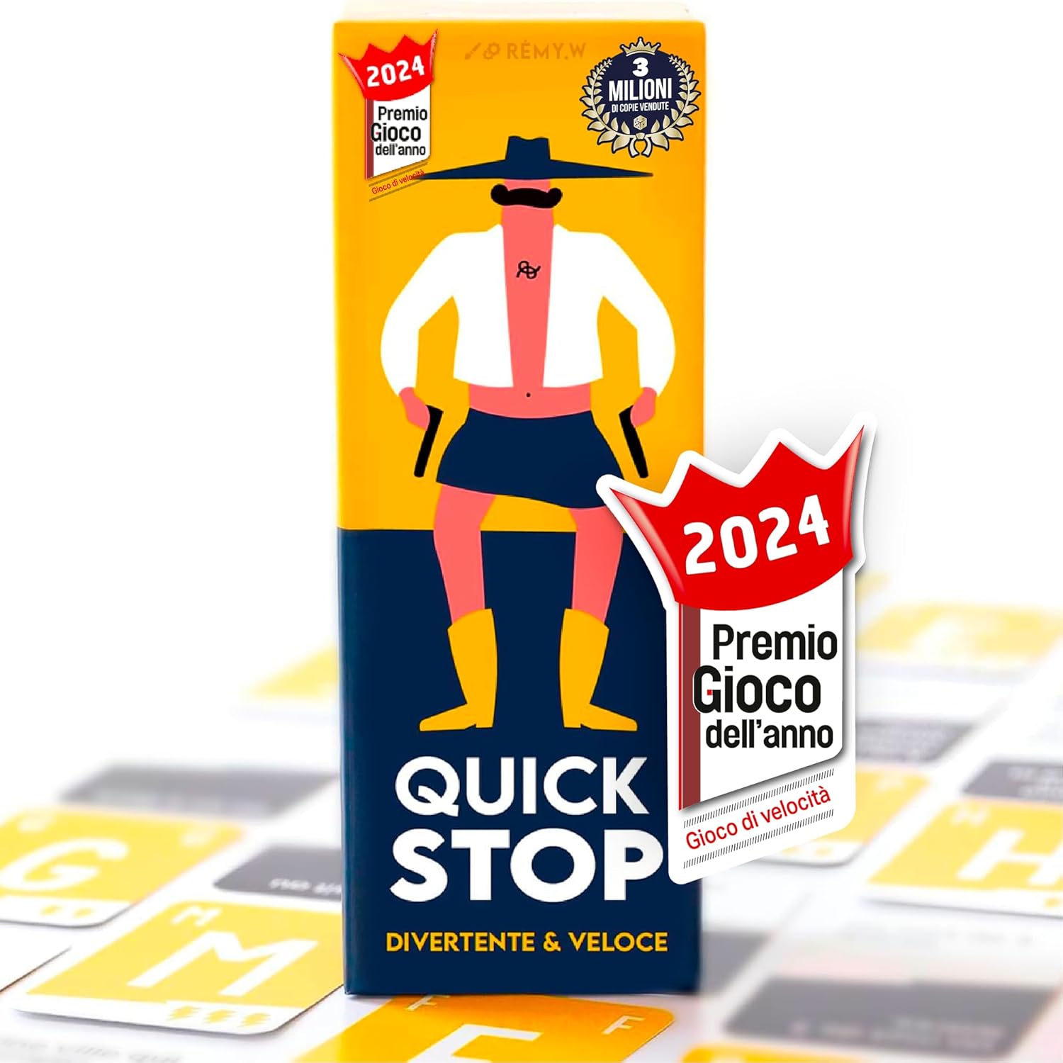 Thumbnail 5 de ATM Gaming QUICKSTOP Senza Filtri – Gioco di Carte per Adulti, 2–7 Giocatori
