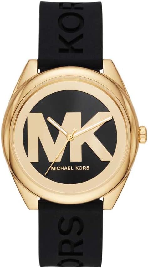 Thumbnail 6 de Michael Kors Janelle Damenuhr (Quarz, 3 Zeiger) mit 42-mm-Gehäuse und Edelstahl- oder Silikonband