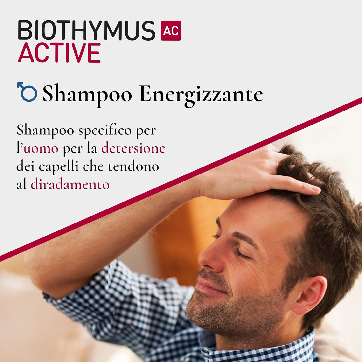 Thumbnail 1 de BIOTHYMUS Active Uomo Shampoo 200 ml