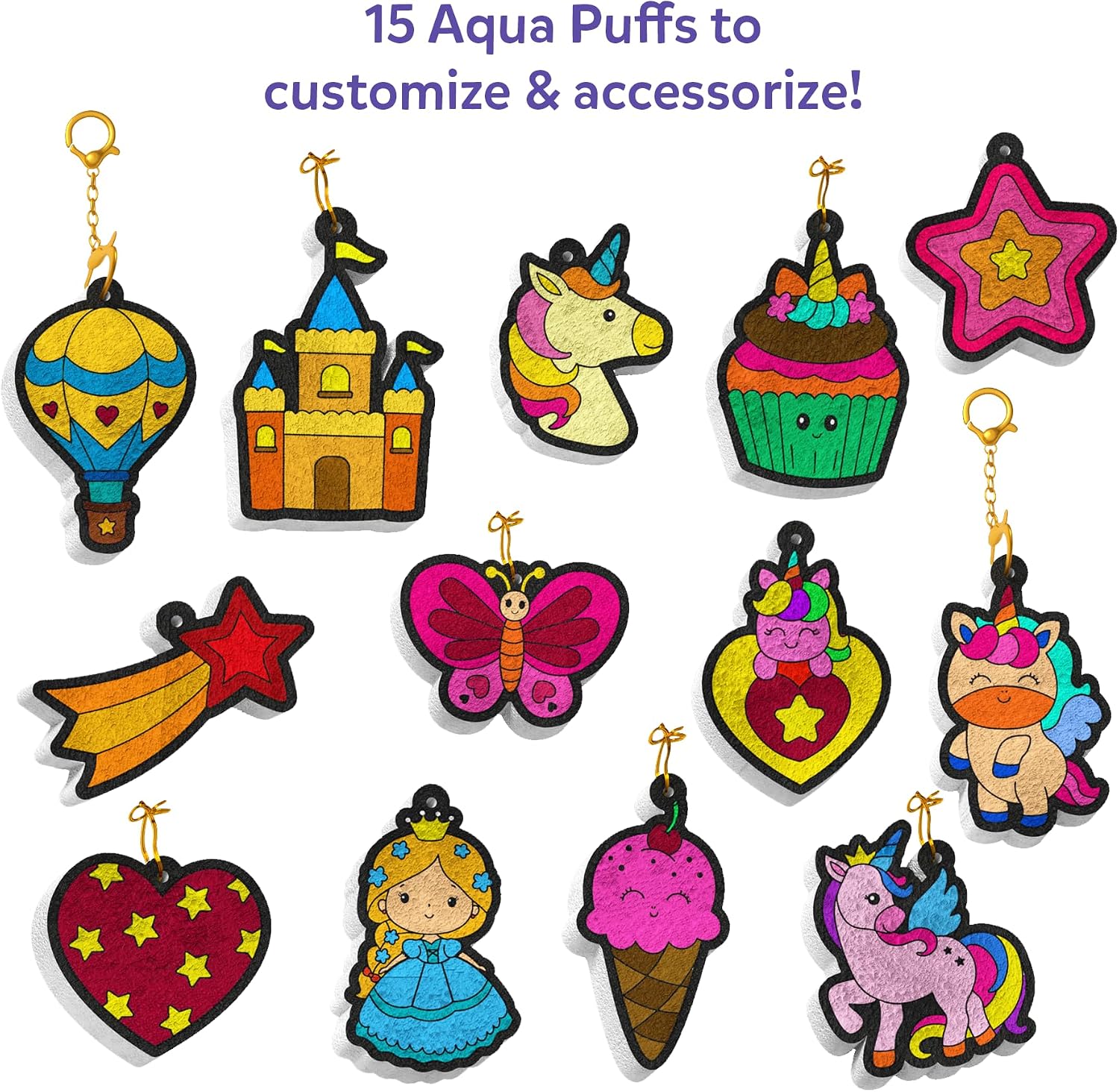 Thumbnail 3 de Skillmatics Aqua Puffs: Mess-Free 3D Art & Craft Kit for Kids
