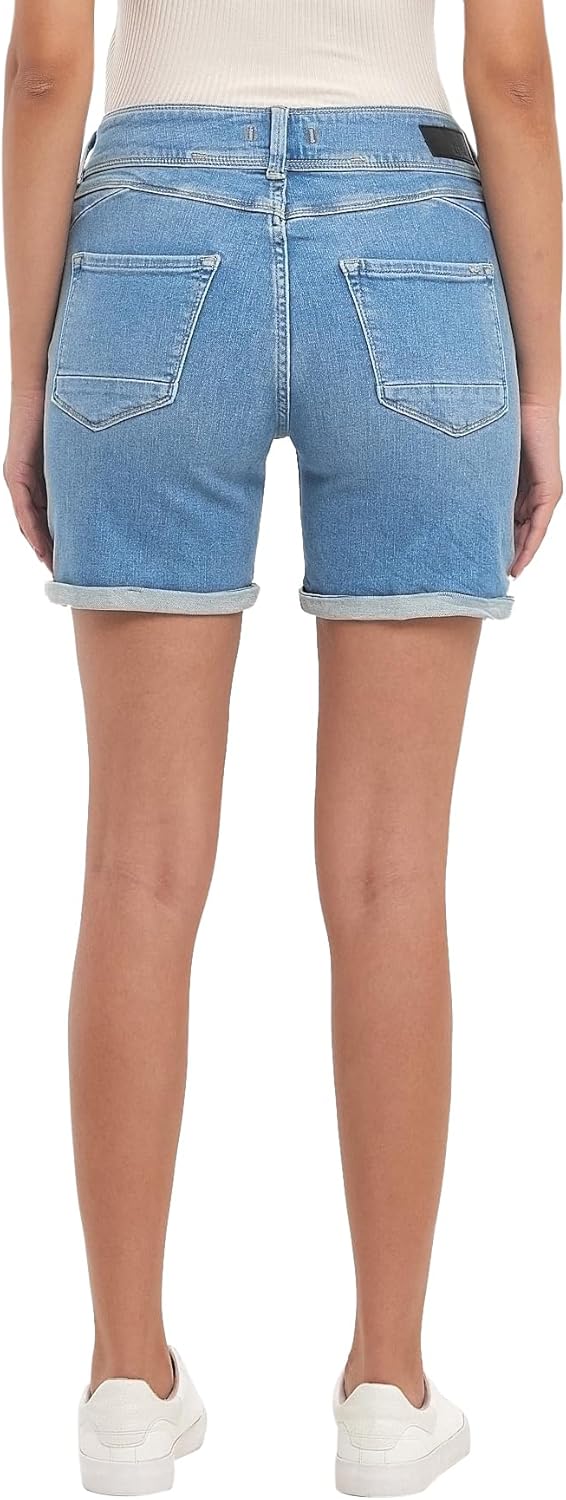 Detalle 2 de LTB Rosina Shorts en Jean Femme — Coupe confortable et Denim facile à porter