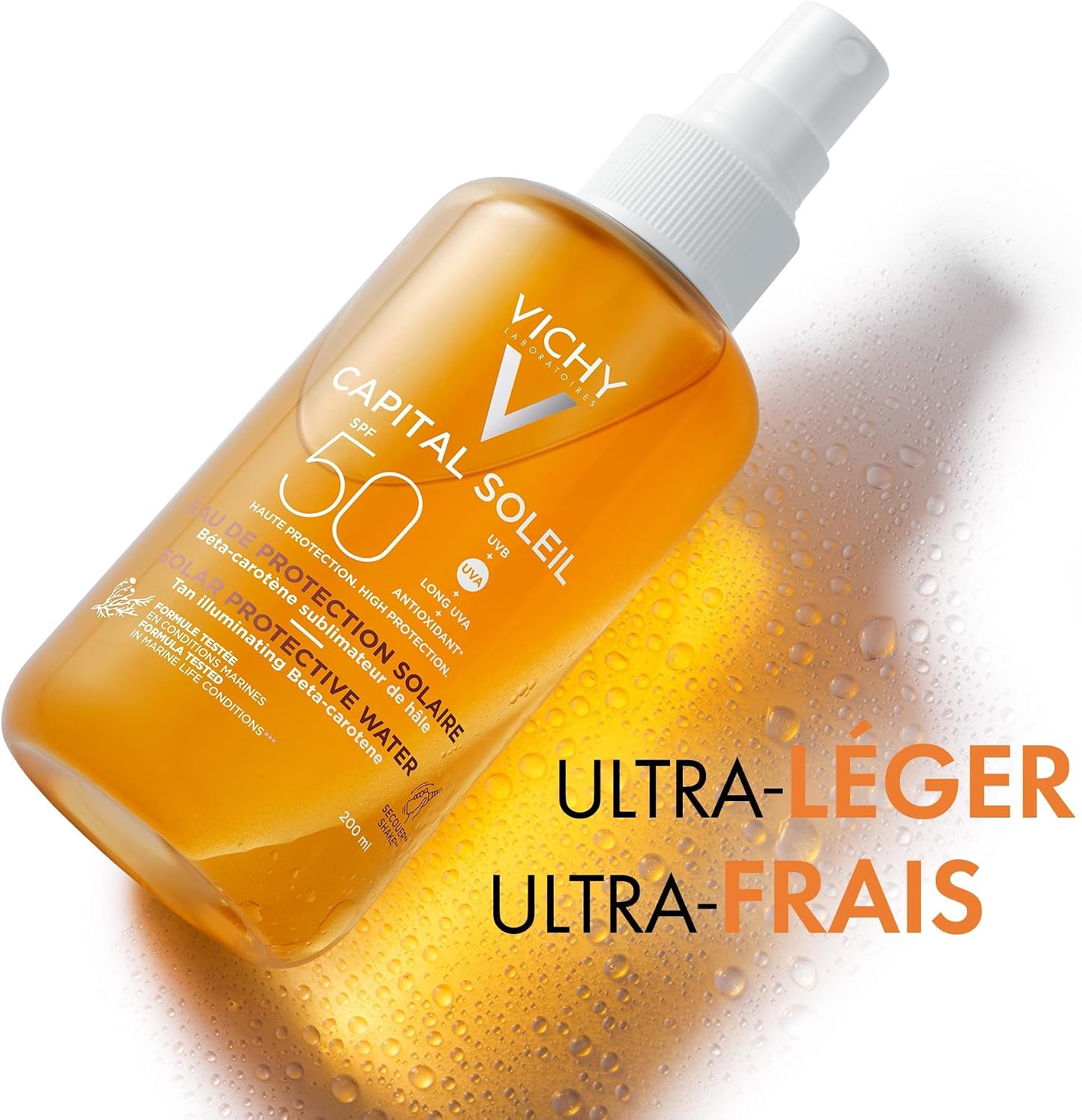 Thumbnail 6 de Vichy Capitail Soleil Eau de Protection Solaire SPF 50 – Spray bi-phasé activateur de bronzage