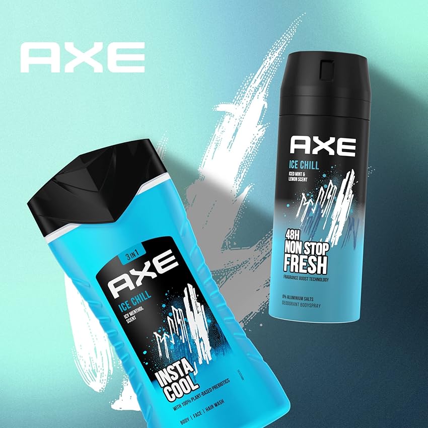 Detalle 2 de Axe Insta Cool Gel de Ducha Ice Chill 250 ml