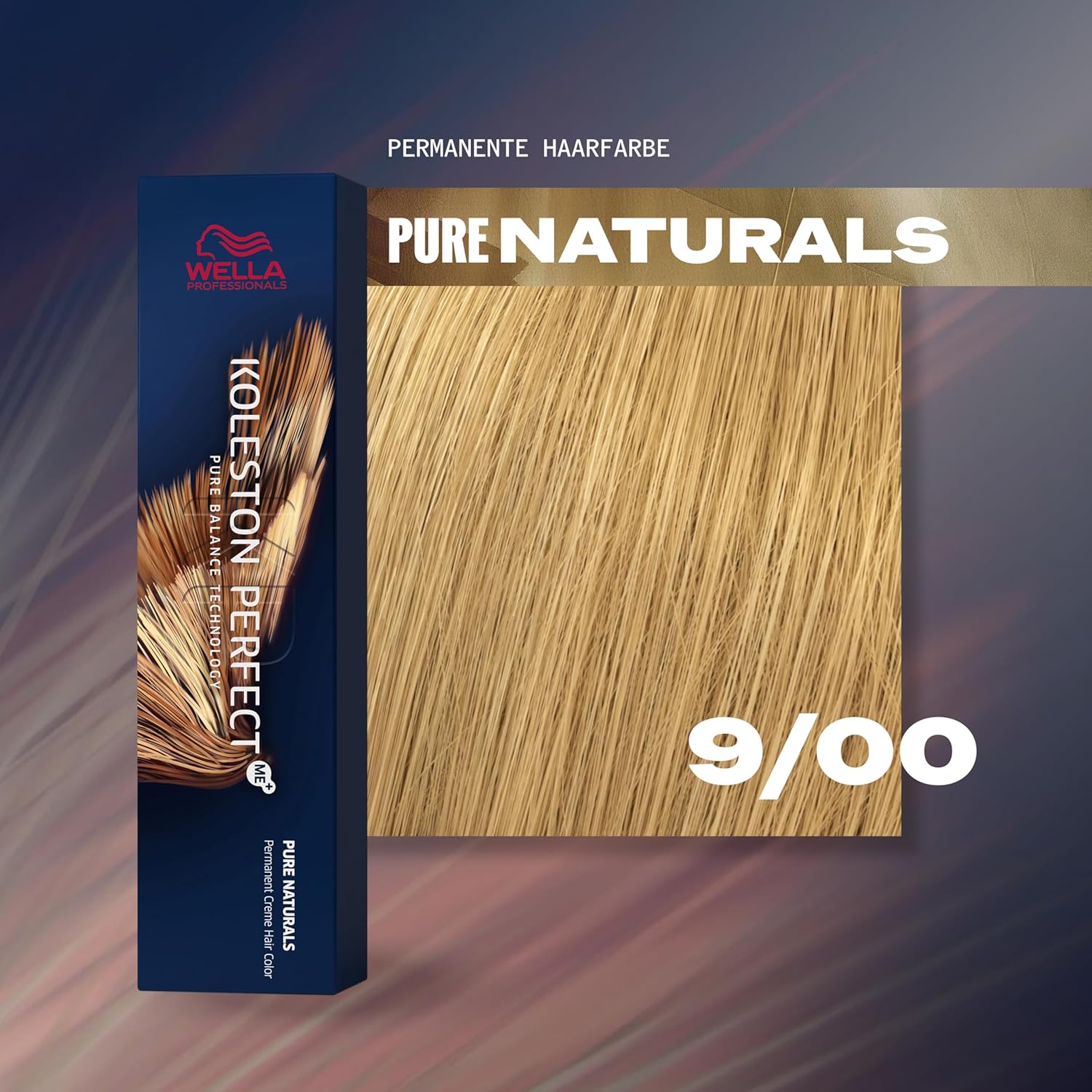 Detalle 2 de Wella Professionals Koleston Perfect Pure Naturals 9/00 Lichtblond Natur – Permanente Haarfarbe, 60 ml