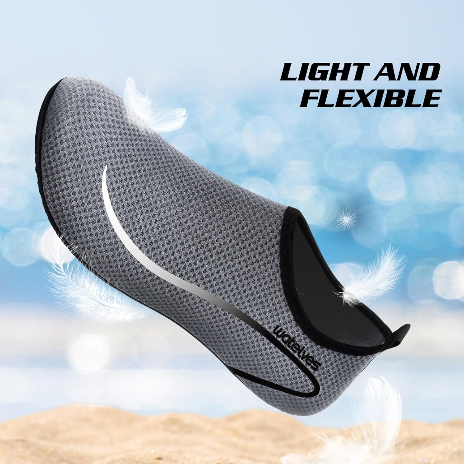 Thumbnail 5 de Swim Water Shoes Aqua Socks Barefoot for Sea Beach Swimming Shoes Pool – Women & Men