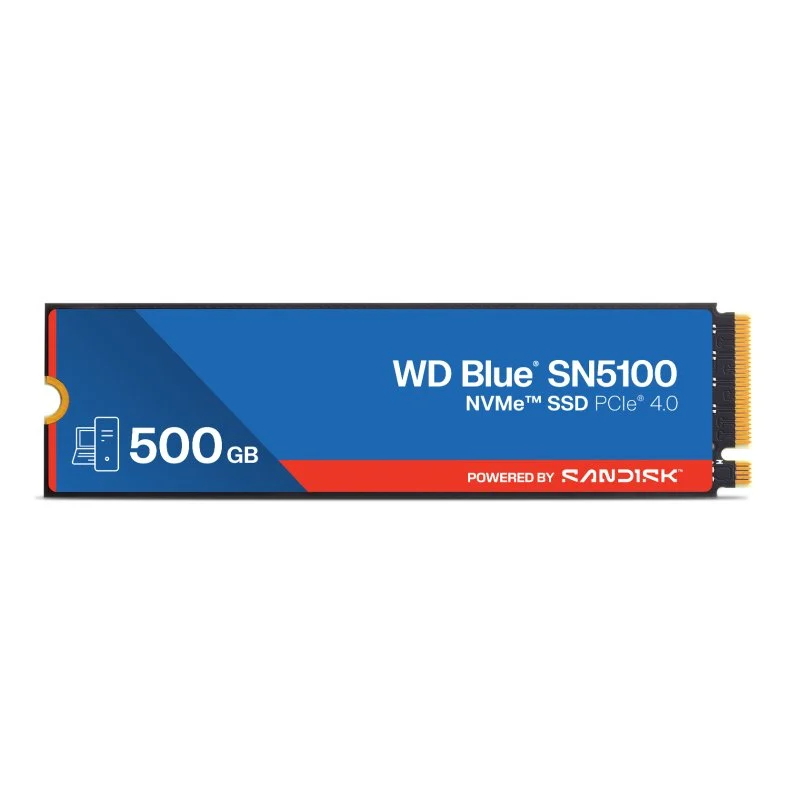 Detalle de SanDisk 500 GB M.2 NVMe WD Blue SN5100 QLC Encriptado 💾