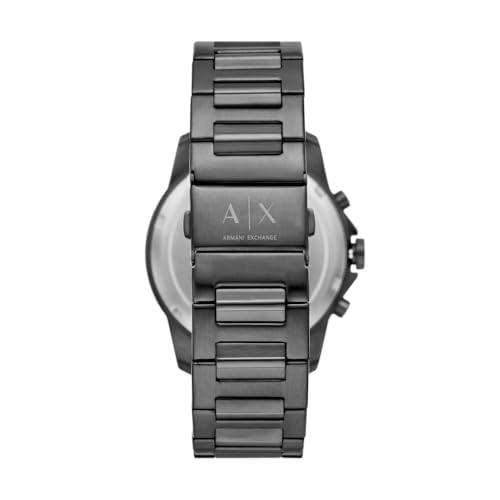 Detalle 2 de Armani Exchange Reloj Hombre con Cronógrafo de Cuarzo, Caja 44 mm y Correa de Acero Inoxidable