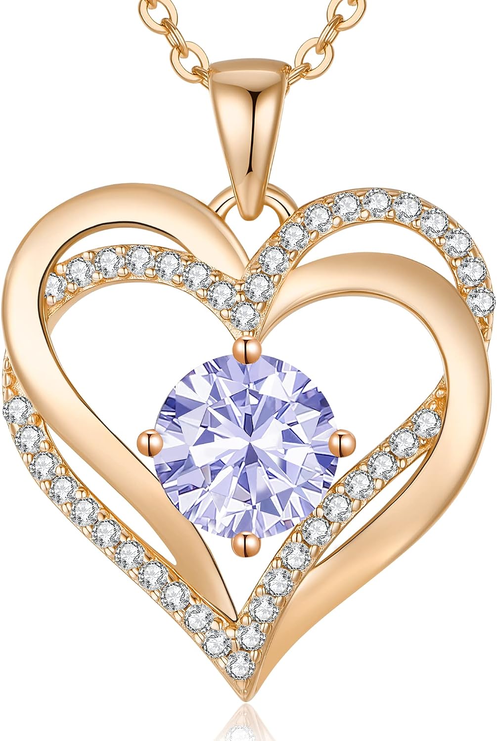 Detalle de LOUISA SECRET Birthstone Necklace, 925 Sterling Silver