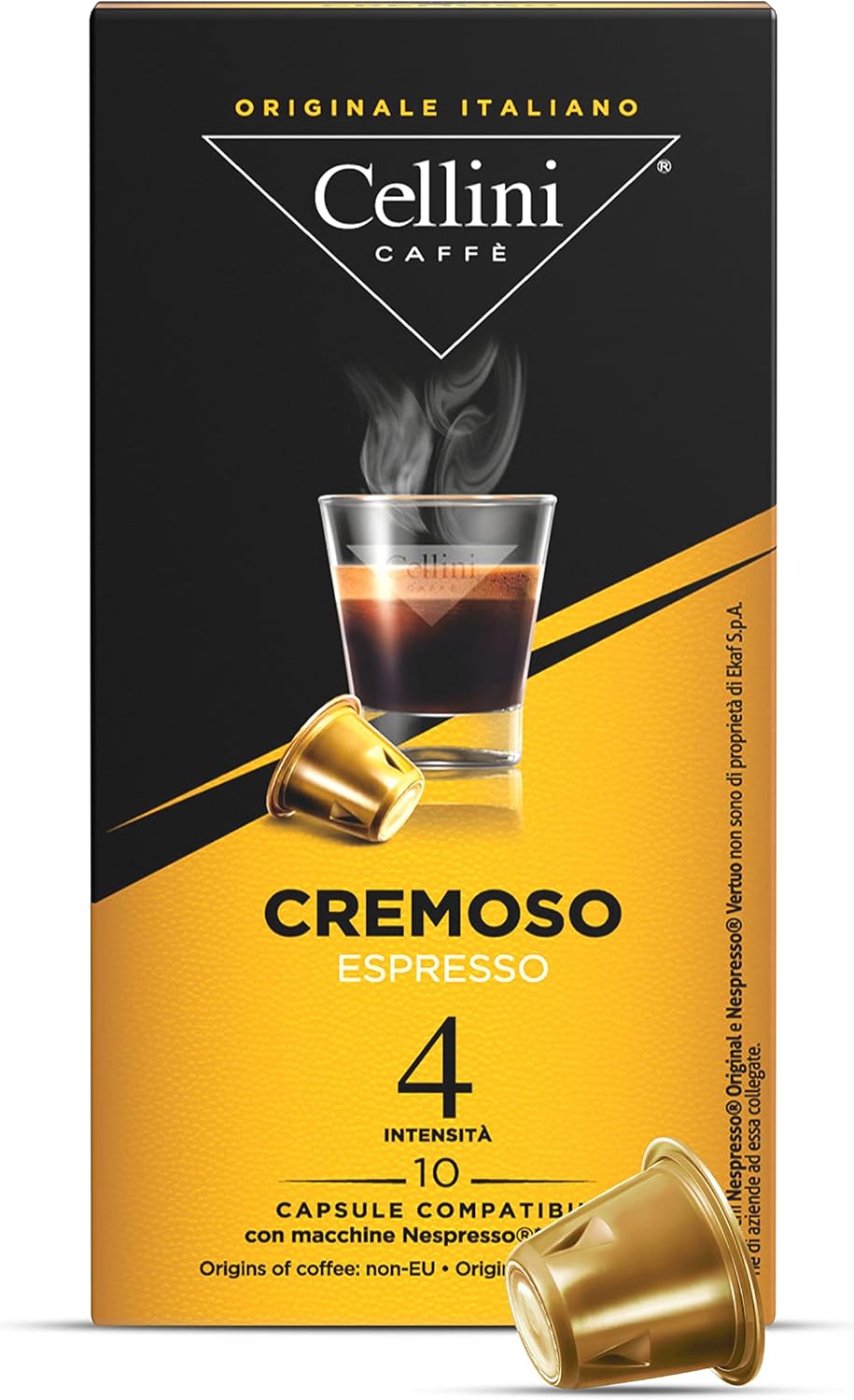 Thumbnail 6 de Capsules de café Cellini compatibles Nespresso – Intenso, 100 pcs