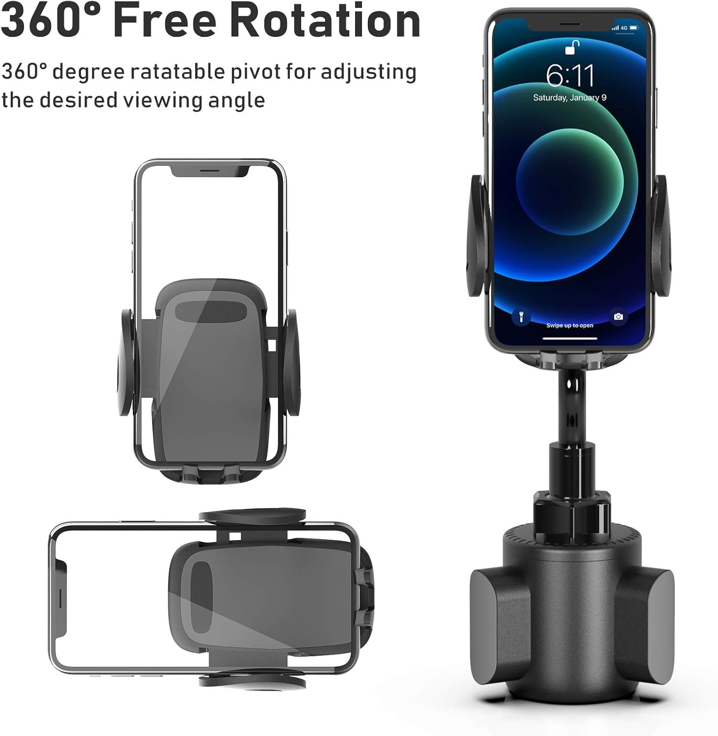 Detalle 2 de Cup Holder Phone Mount 12.6 in