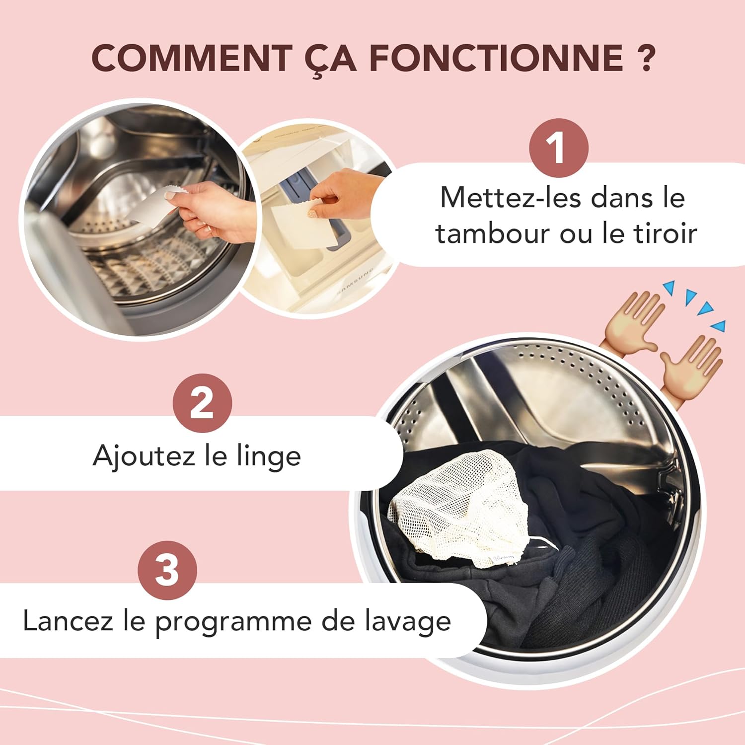 Thumbnail 2 de Cosmeau Lessive en feuilles Lavande – jusqu’à 120 cycles, pour blanc, couleurs et noirs