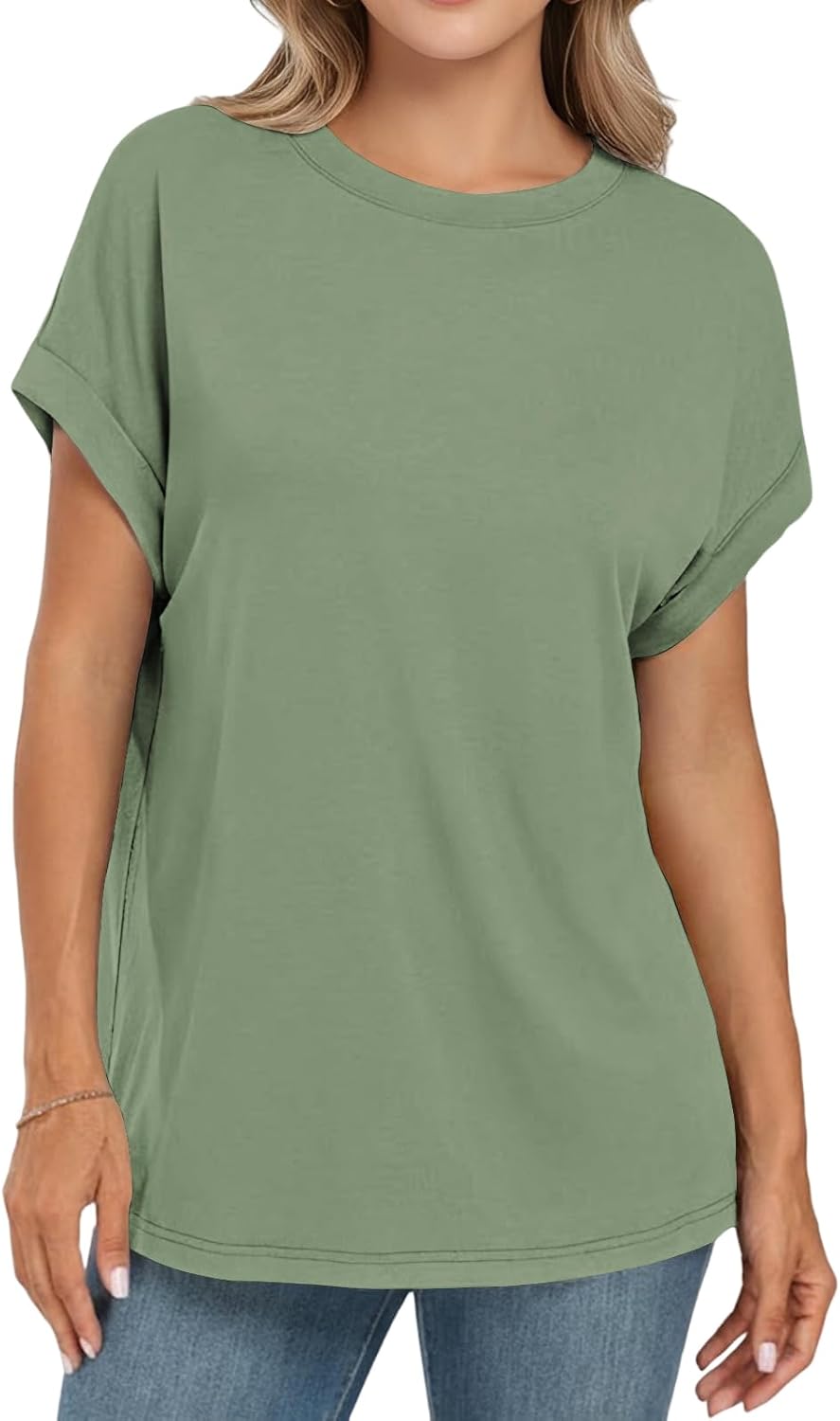 Thumbnail 1 de Cuptacc T-Shirt Damen Rundhals Oversize