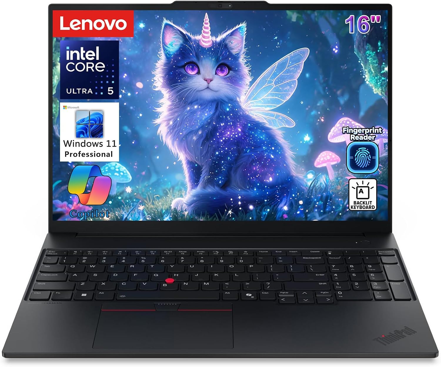 Detalle de Lenovo ThinkPad laptop E16 Gen 3
