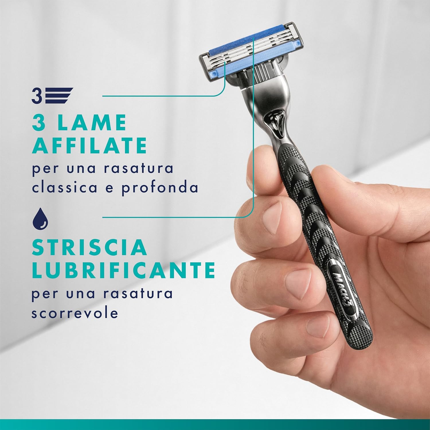 Thumbnail 5 de Gillette Mach3 6 lamette rasoio da uomo 🪒