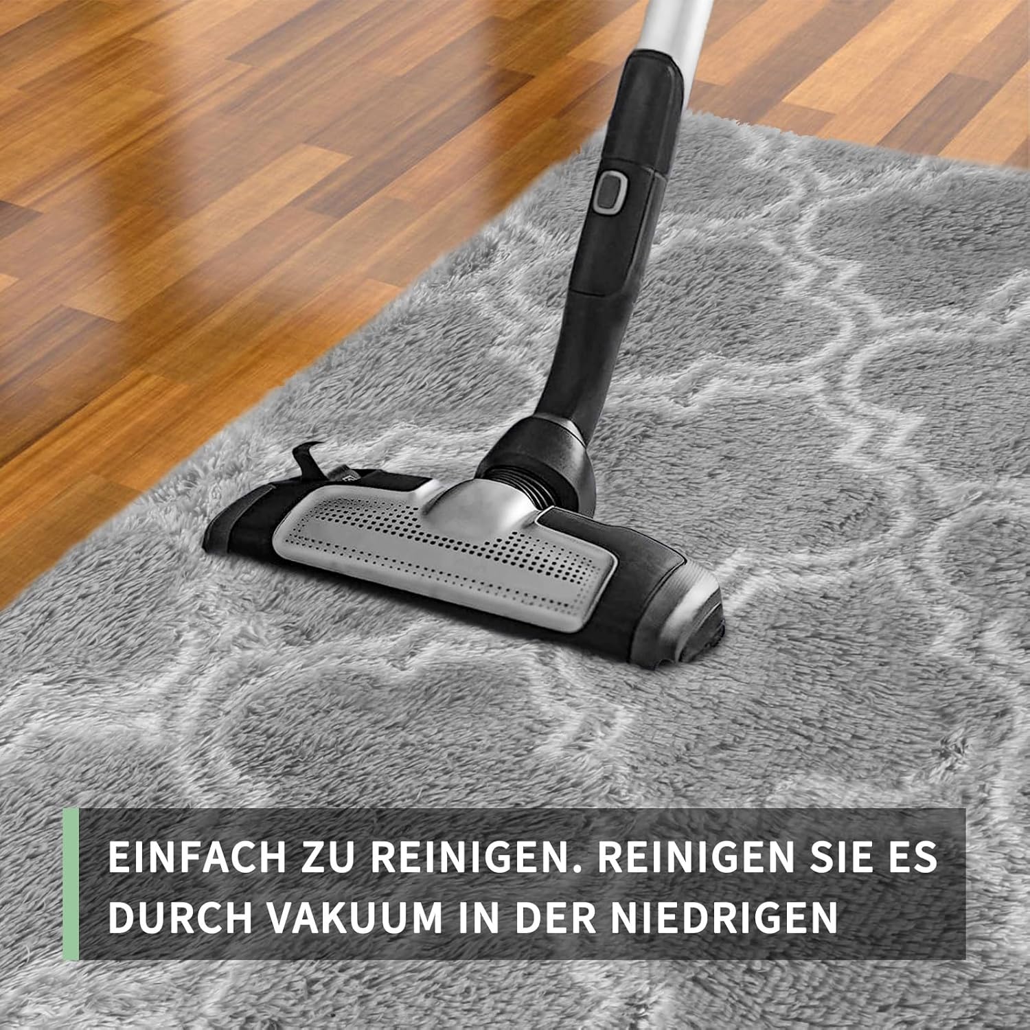 Thumbnail 5 de Sour Lemon Hochflor Teppich 120x160 Grau