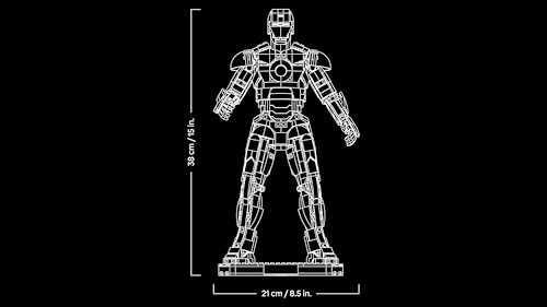 Thumbnail 7 de LEGO Marvel Iron Man Mark 3 Edizione del Collezionista 76344 – Action Figure da Esposizione