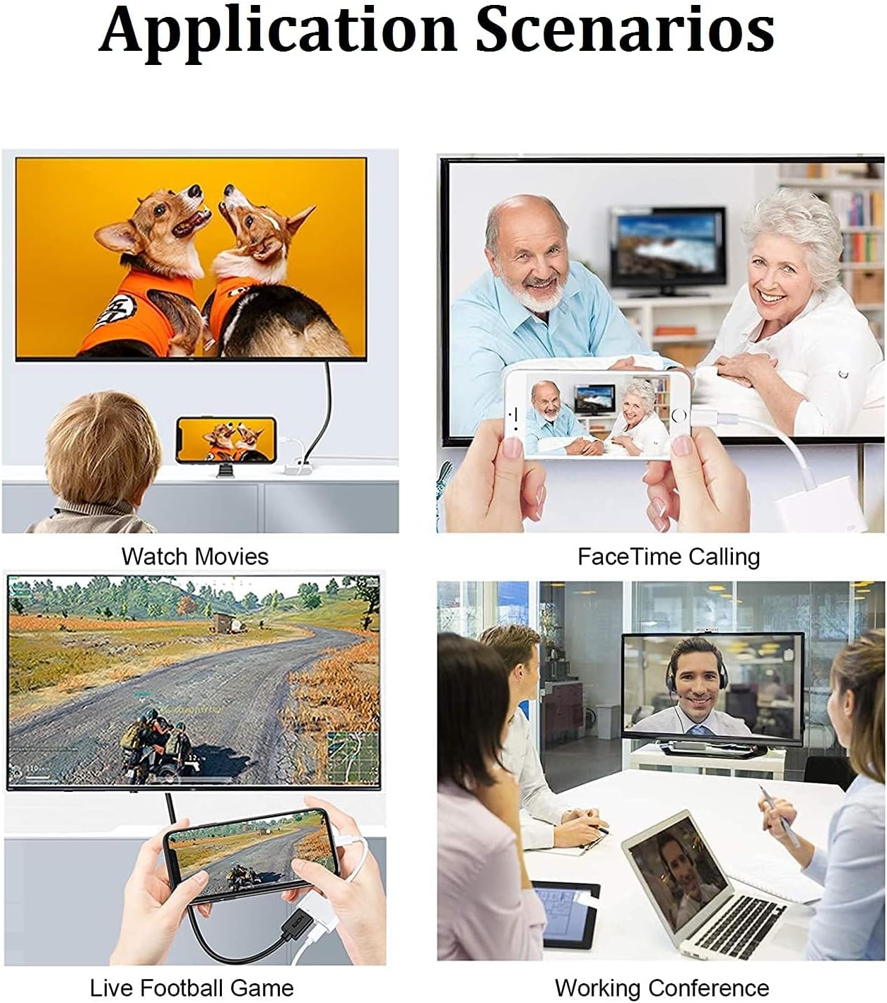 Thumbnail 6 de Apple MFi Certified Lightning to HDMI Adapter 1080P