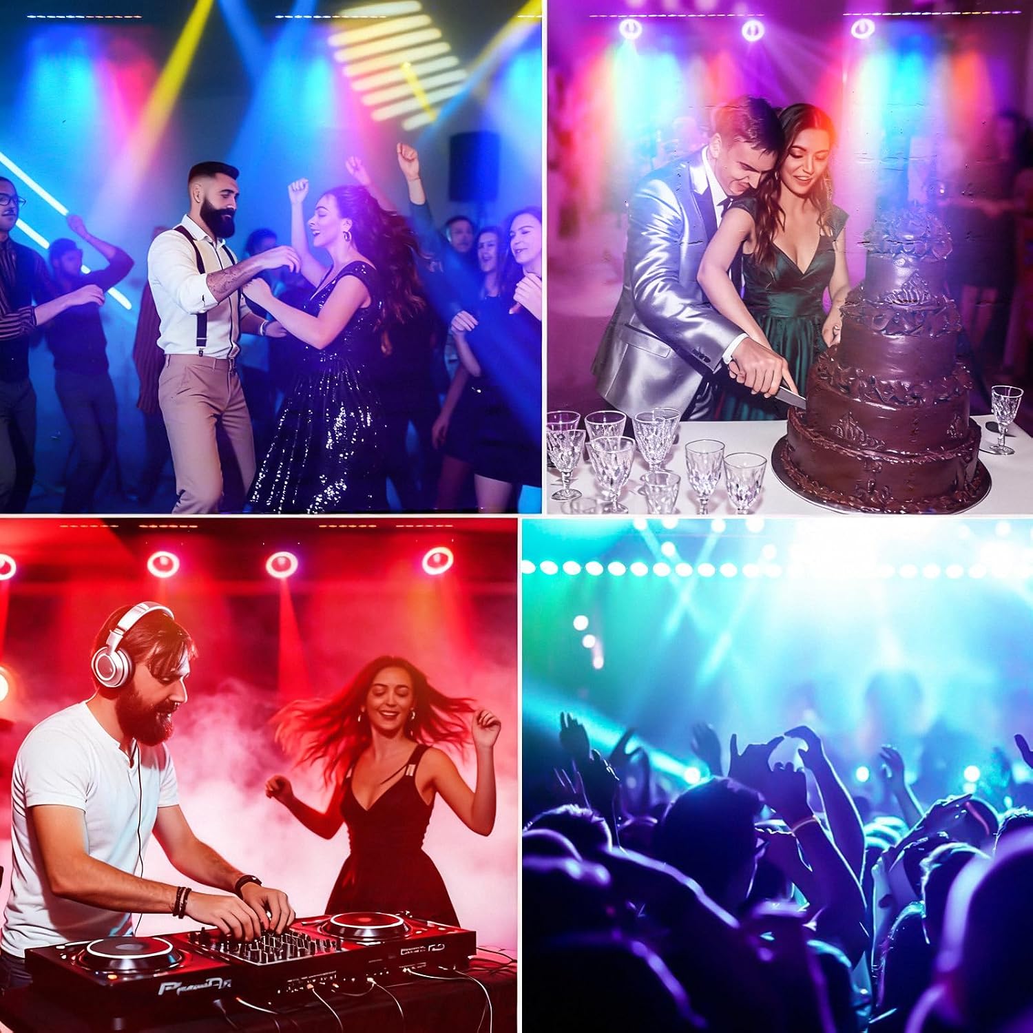 Thumbnail 6 de XFALIGHTS XWASH-24 RGBW LED Stage Light Bar with DMX and 8-Zone Control