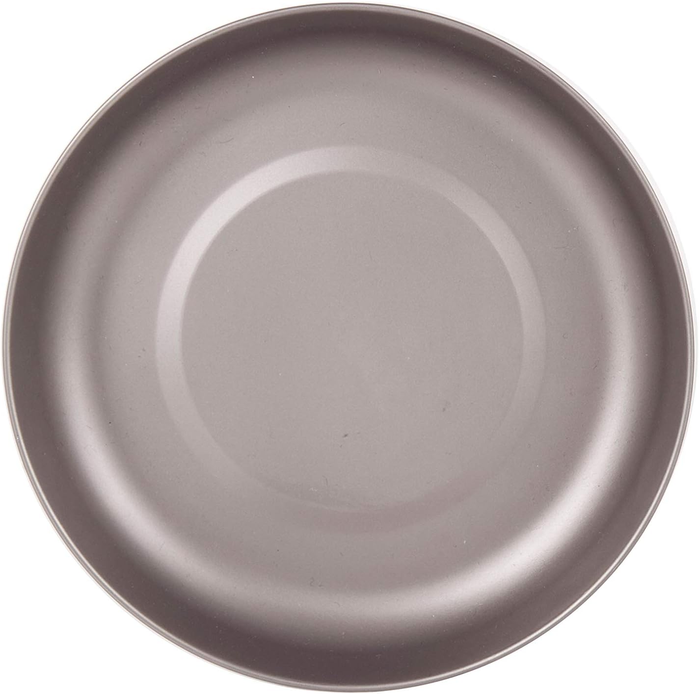 Detalle de Lifeventure Titanium Plate with Raised Sides – Ultra Lightweight Plate for Camping and Travel