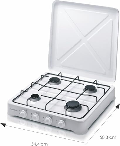 Detalle 2 de Cocina de Gas Bastilipo: 4 Fuegos para Butano o Propano