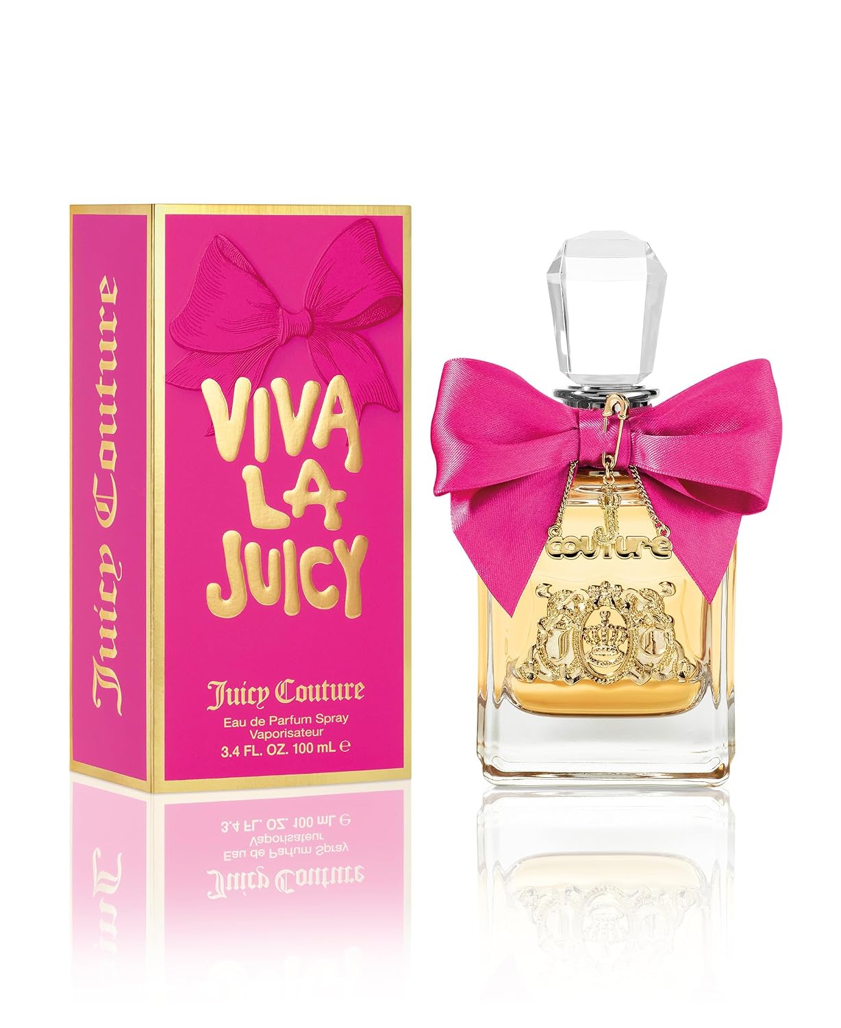 Detalle de Viva la Juicy Eau de Parfum von Juicy Couture – Blütig, süß und romantisch