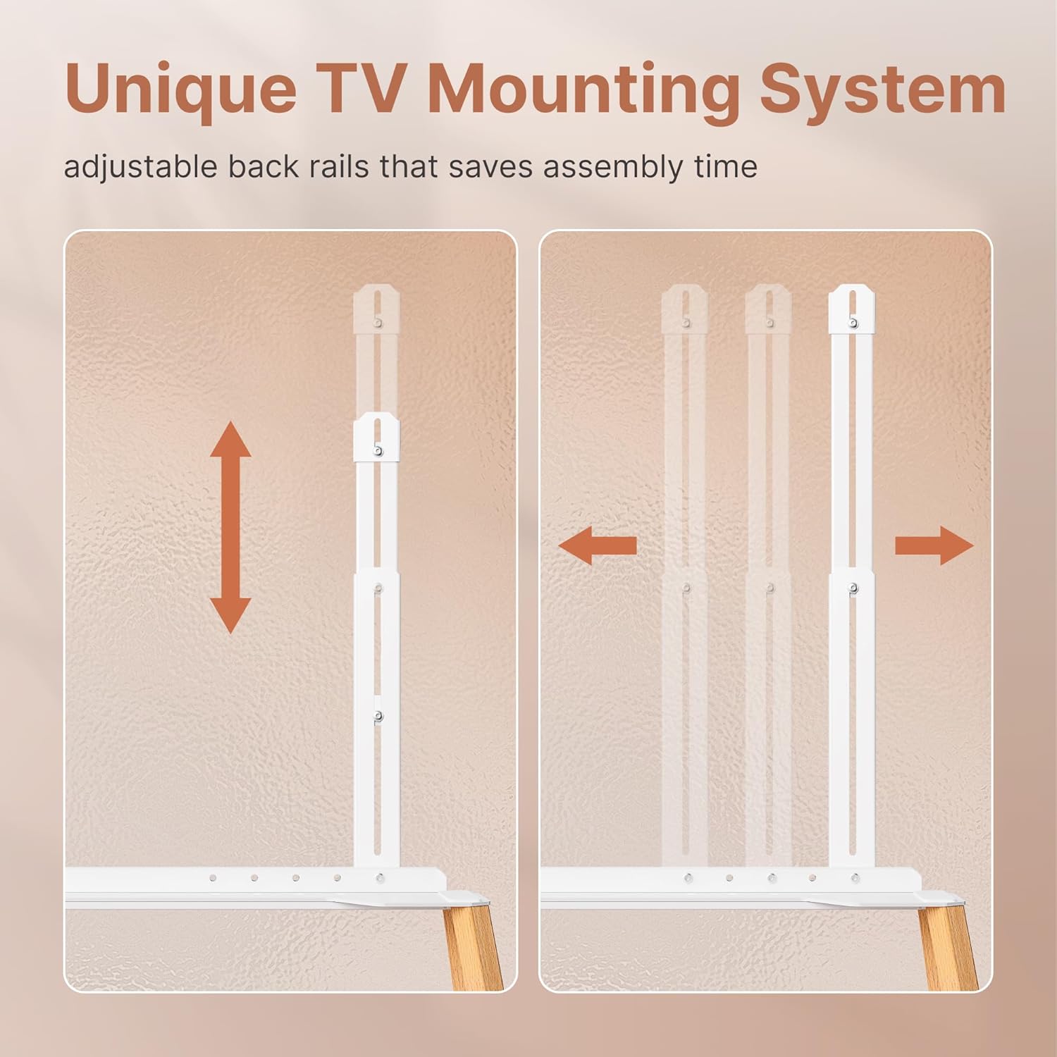 Thumbnail 4 de ECOTINY TV Stand for 49–75 inch TVs, 40 kg