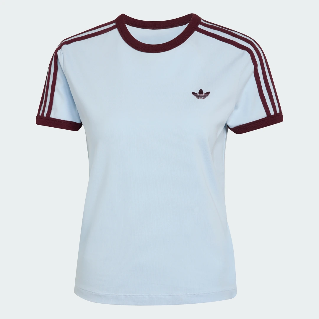 Thumbnail 3 de Camiseta 3 Stripes Slim de Adidas – color Azul