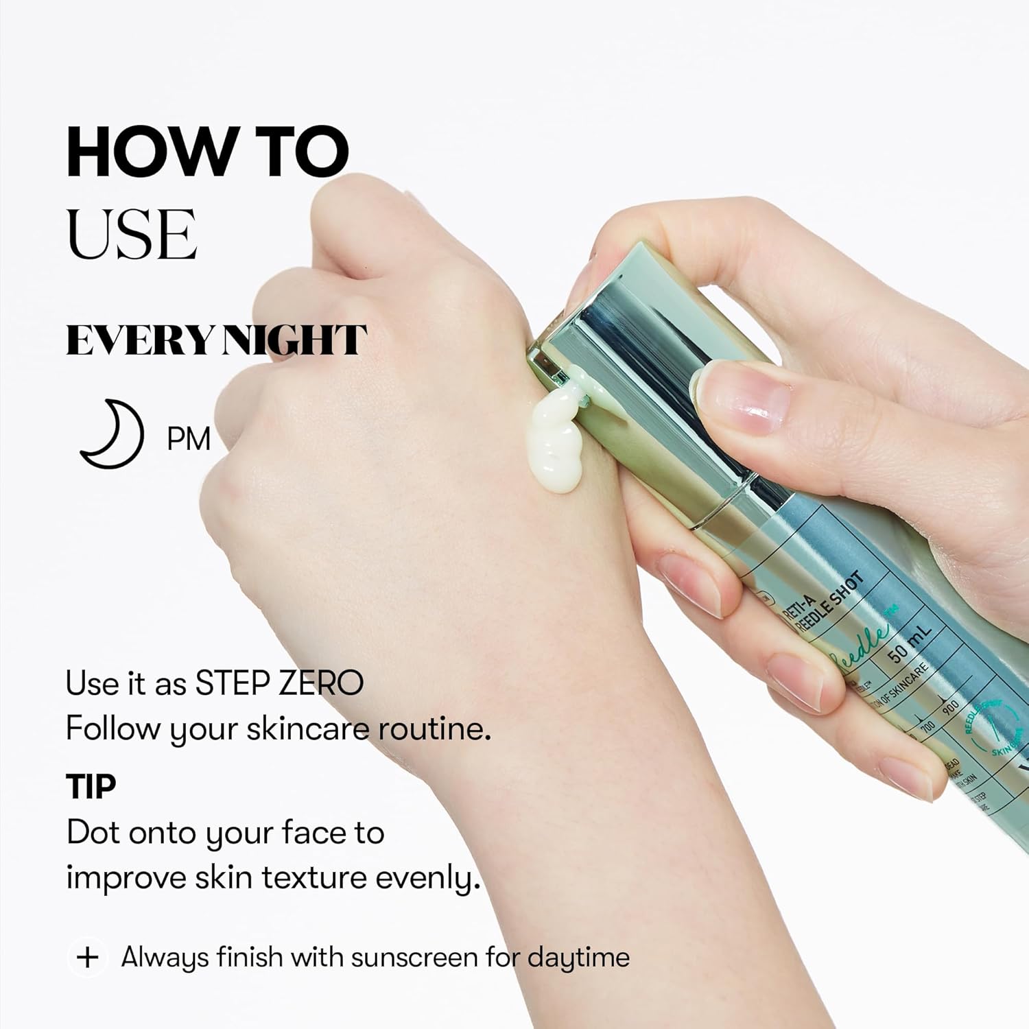 Thumbnail 4 de VT COSMETICS Reti-A Reedle Shot 100 – Retinol-Mikro-Nadel-Serum mit regenerierender Exosom-Formel (50 ml)