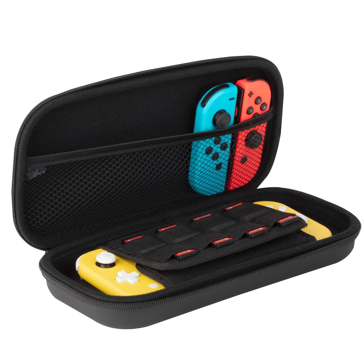 Detalle de Konix Naruto Shippuden Schutz- und Transporthülle für Nintendo Switch, Switch Lite und Switch OLED – 8 Spielkassetten