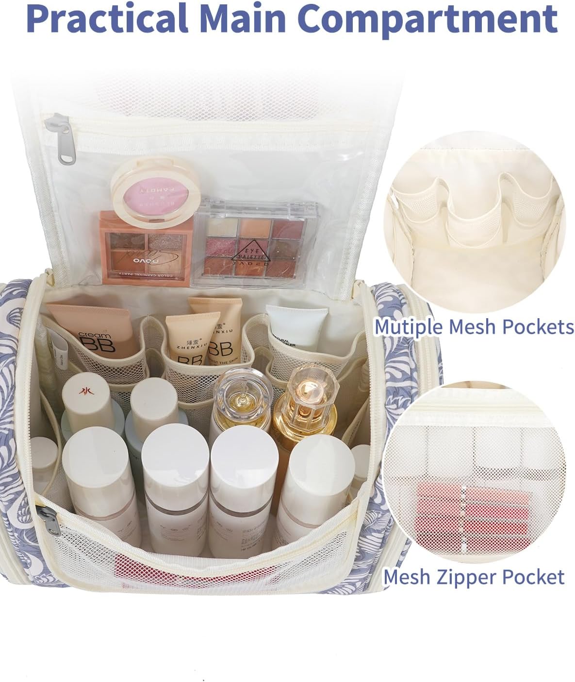 Thumbnail 2 de Narwey Travel Hanging Toiletry Bag Large
