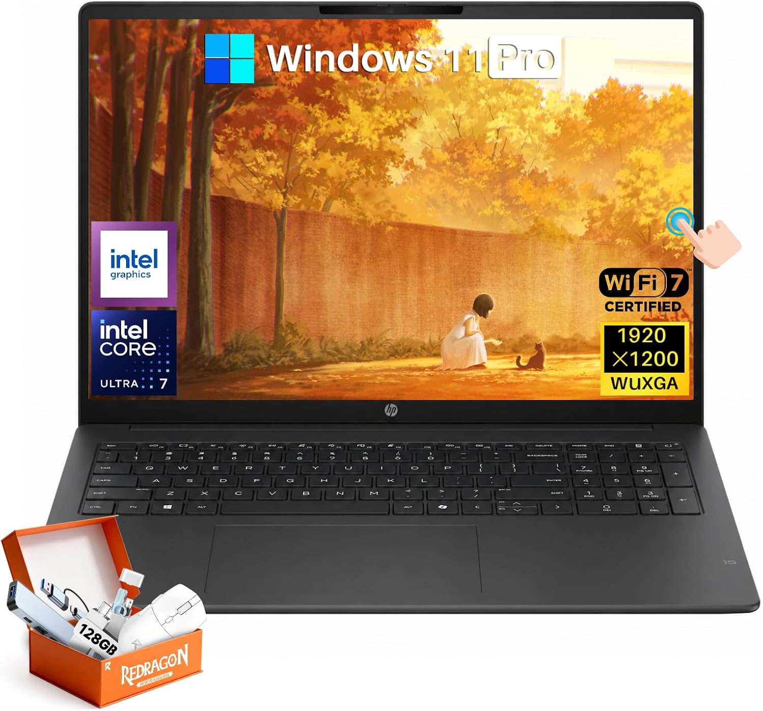 Detalle de HP OmniBook 3 16-inch touchscreen laptop