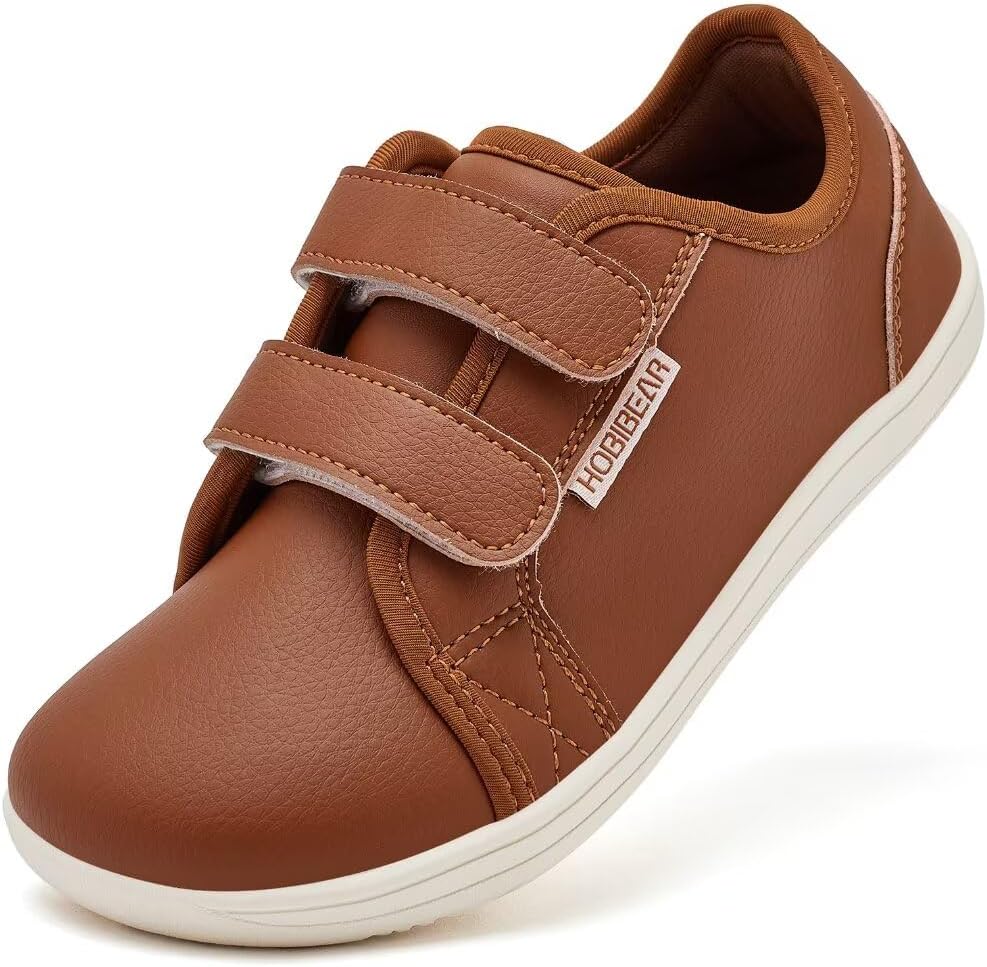 Detalle de HOBIBEAR Kids Wide Barefoot Shoes for Boys & Girls – Minimalist School, Trail & Walking Trainers