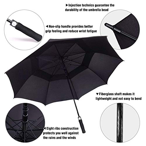 Thumbnail 2 de ACEIken Golf Umbrella 68-inch windproof stick umbrella ☂