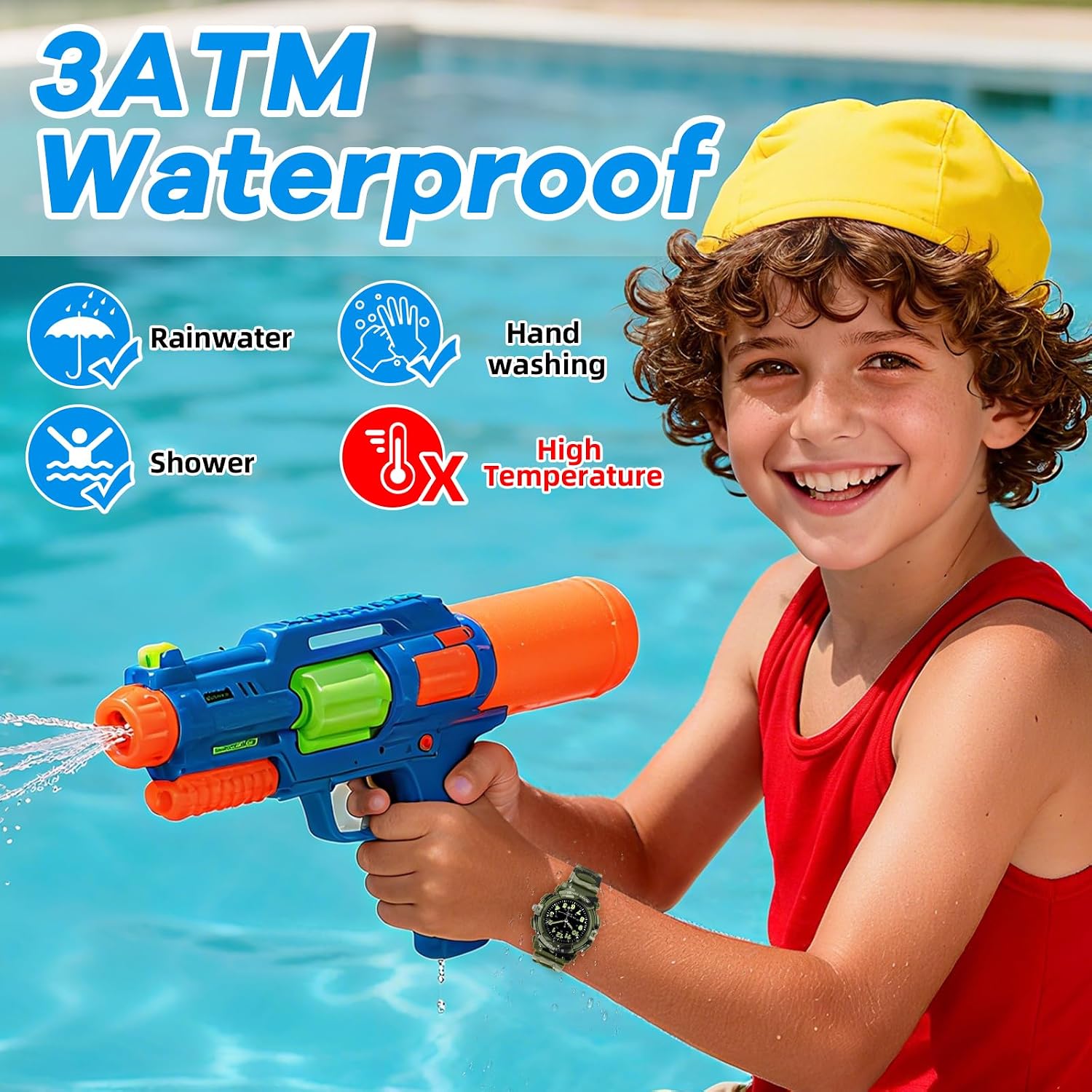 Thumbnail 1 de Edillas Montre Enfant Analogique Sport