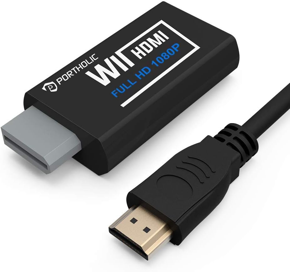 Thumbnail 6 de PORTHOLIC Wii to HDMI Converter 1080P
