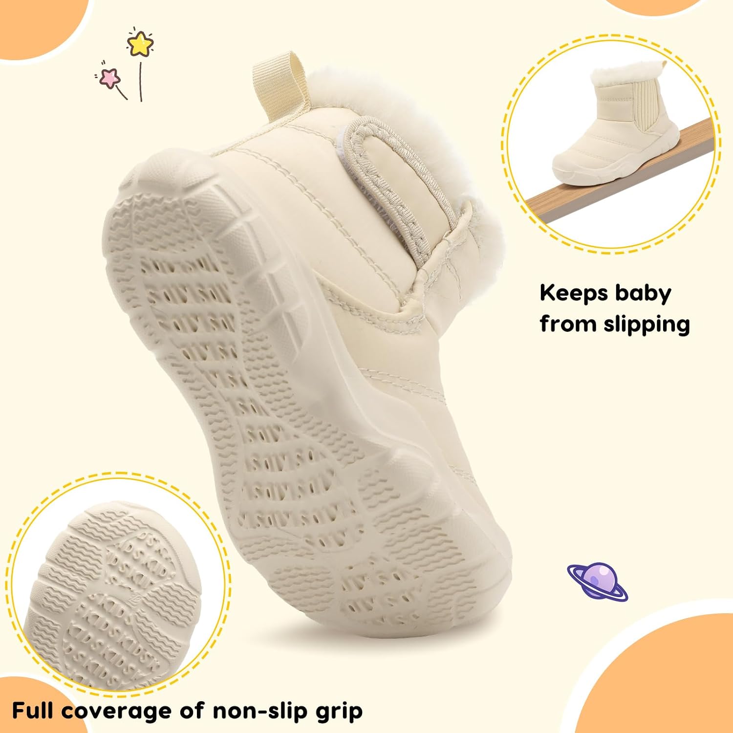 Detalle 2 de Scurtain Toddler Winter Boots with Polyester Upper