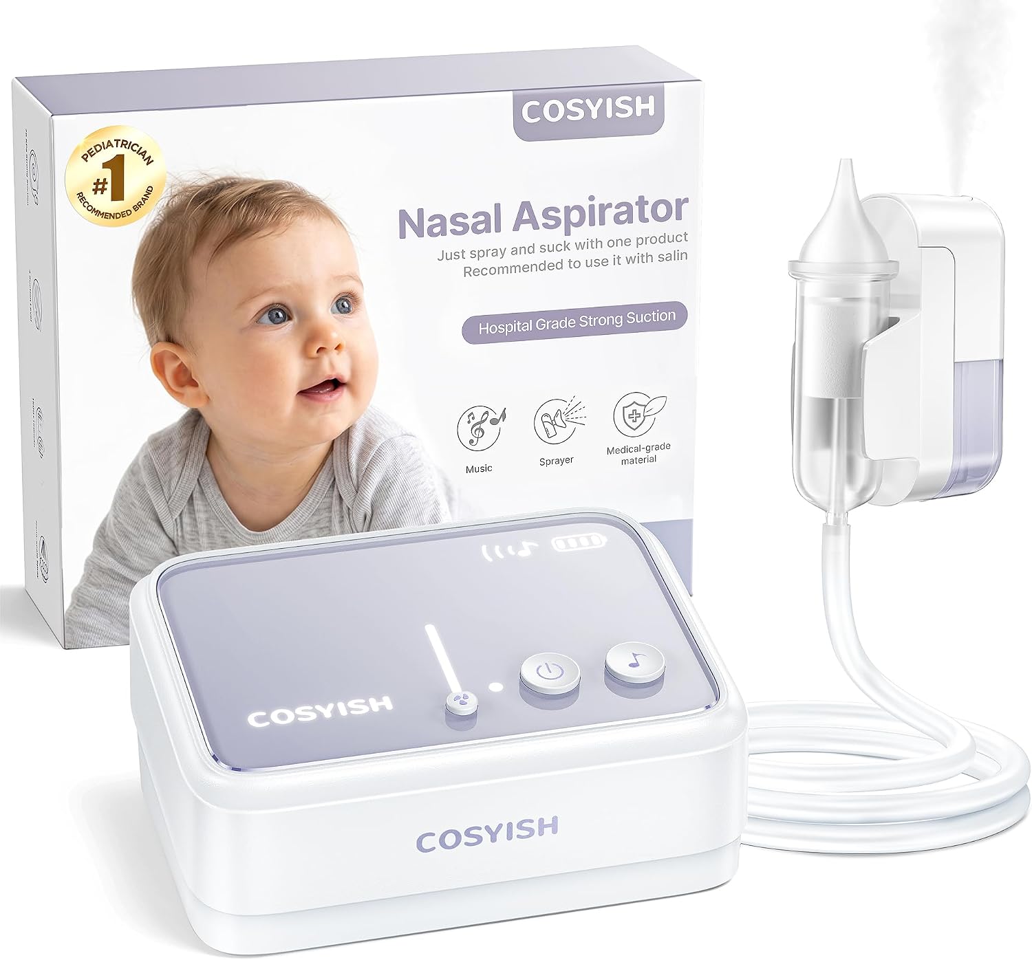 Detalle de Cosyish Baby Nasal Aspirator 78 kPa
