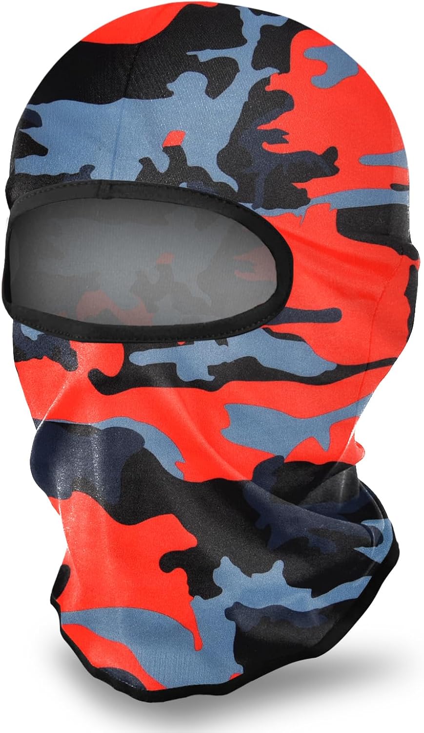 Detalle de LONGKING Sturmhaube/Skimaske (Balaclava) für Damen & Herren – winddicht, UV-Schutz, Polyester/Milchfaser