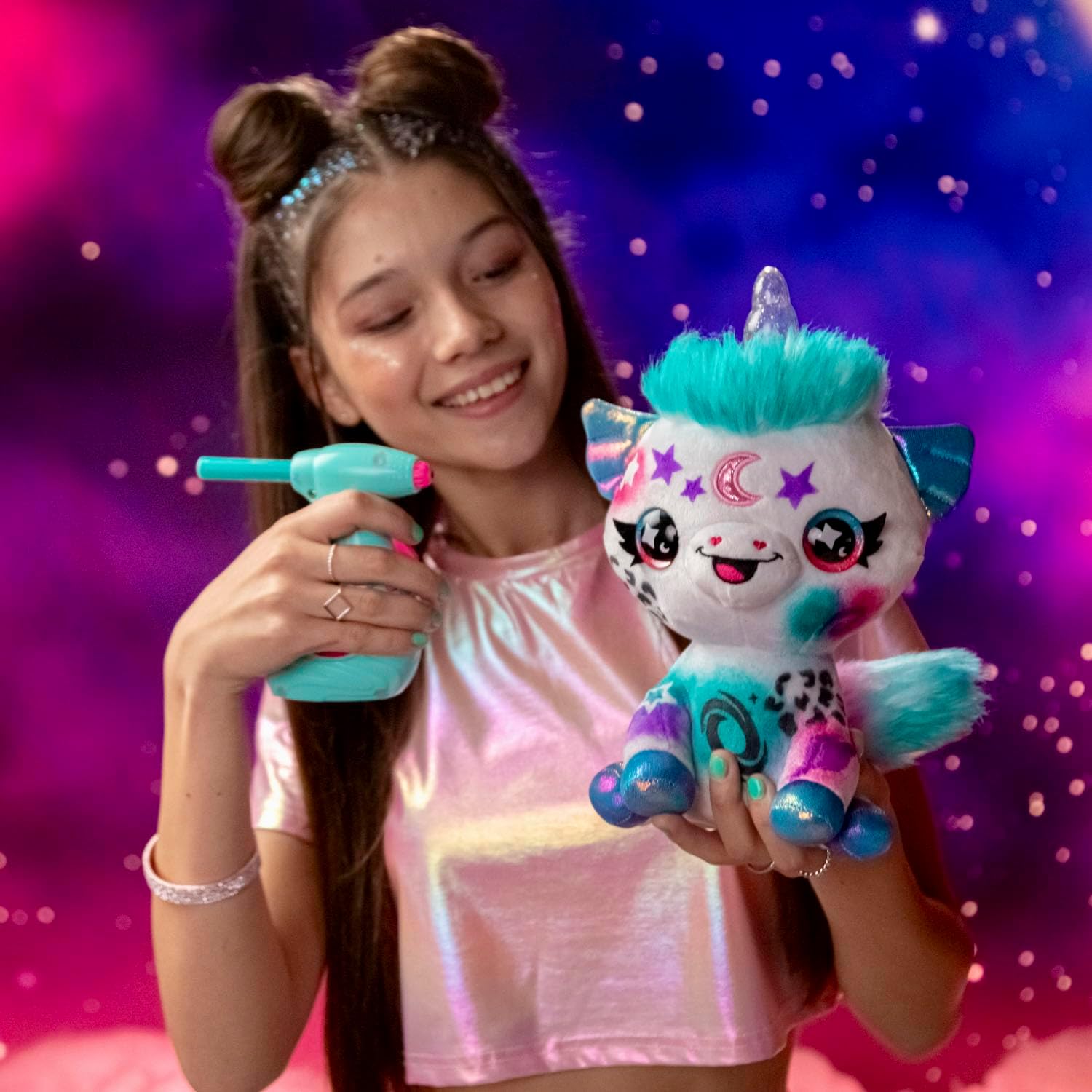 Thumbnail 5 de Canal Toys Airbrush Plush Cosmic Unicorn 6+