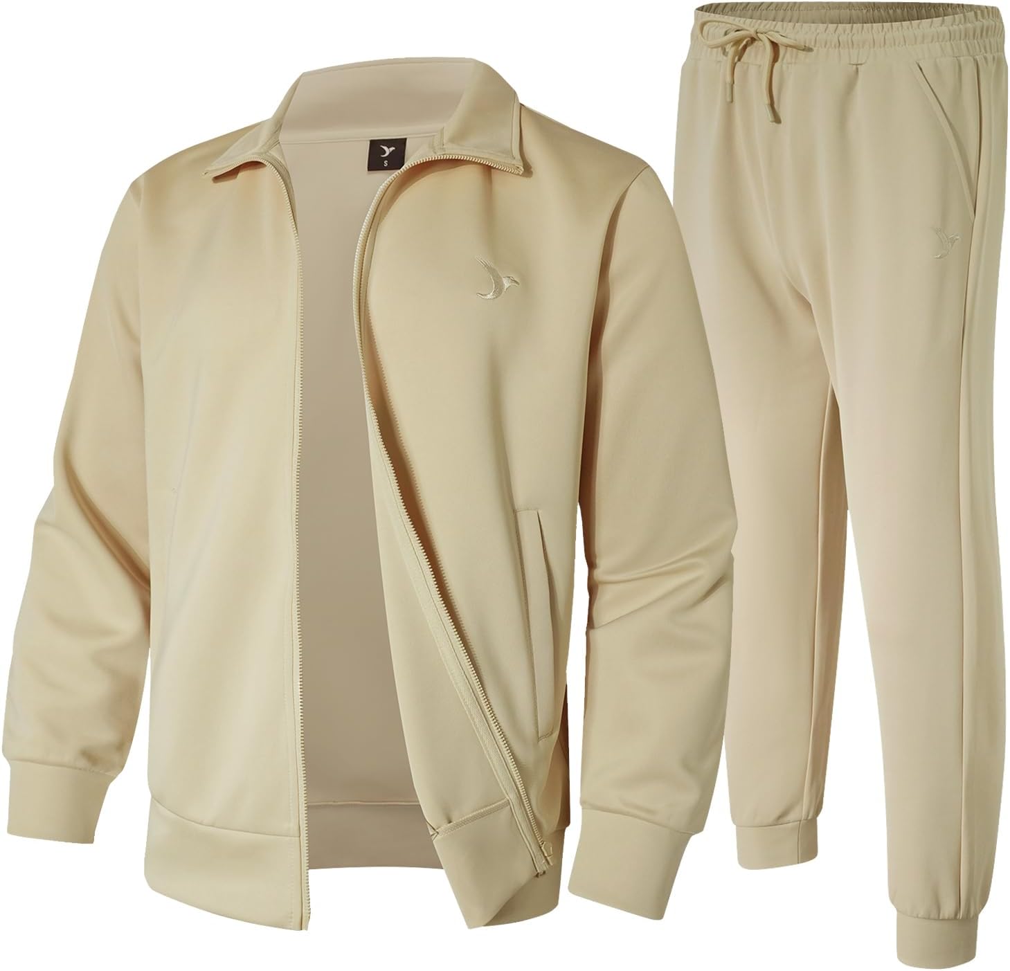 Detalle 2 de Brimisal Men's 2-Piece Tracksuit set — full-zip jogger