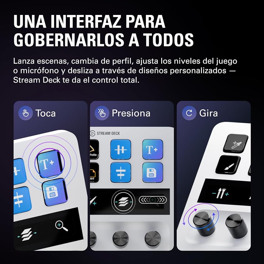 Thumbnail 4 de Elgato Stream Deck+ White 🎮 Controlador de streaming y audio