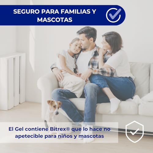 Detalle de ANTICIMEX Pack 2 Gel Cucarachas 20 g | Jeringa de Alta Eficacia para Eliminar Colonias